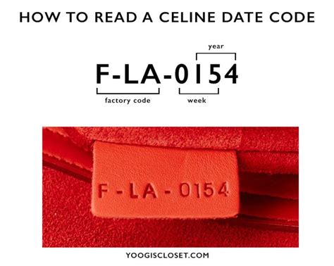 celine code check|celine date code printable.